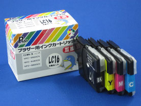 互換インク LC16(4色パック)