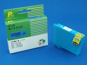 互換インク ICC65(シアン)